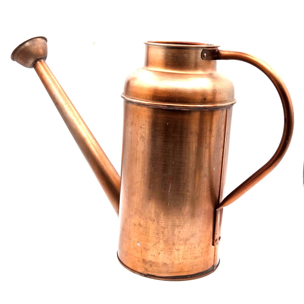 Metal Watering Can Copper Tone Better Homes and Gardens Rustic Farmhouse Country